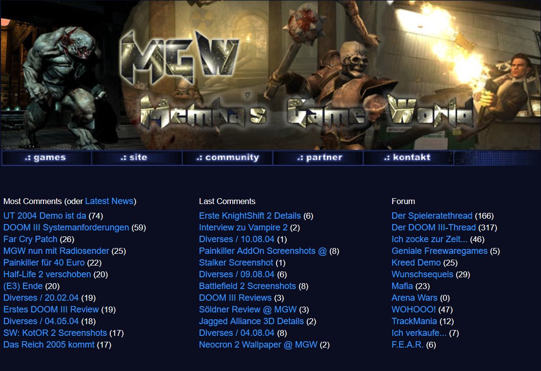 Membas Game World - die Seite für Shooter Fans